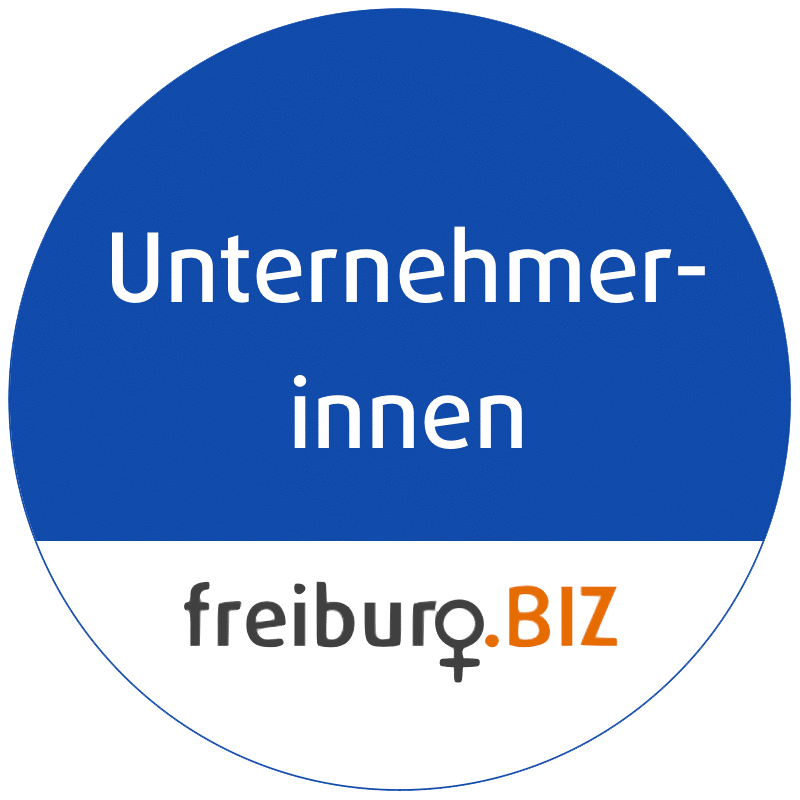 Unternehmerinnen freiburg BIZ logo rund